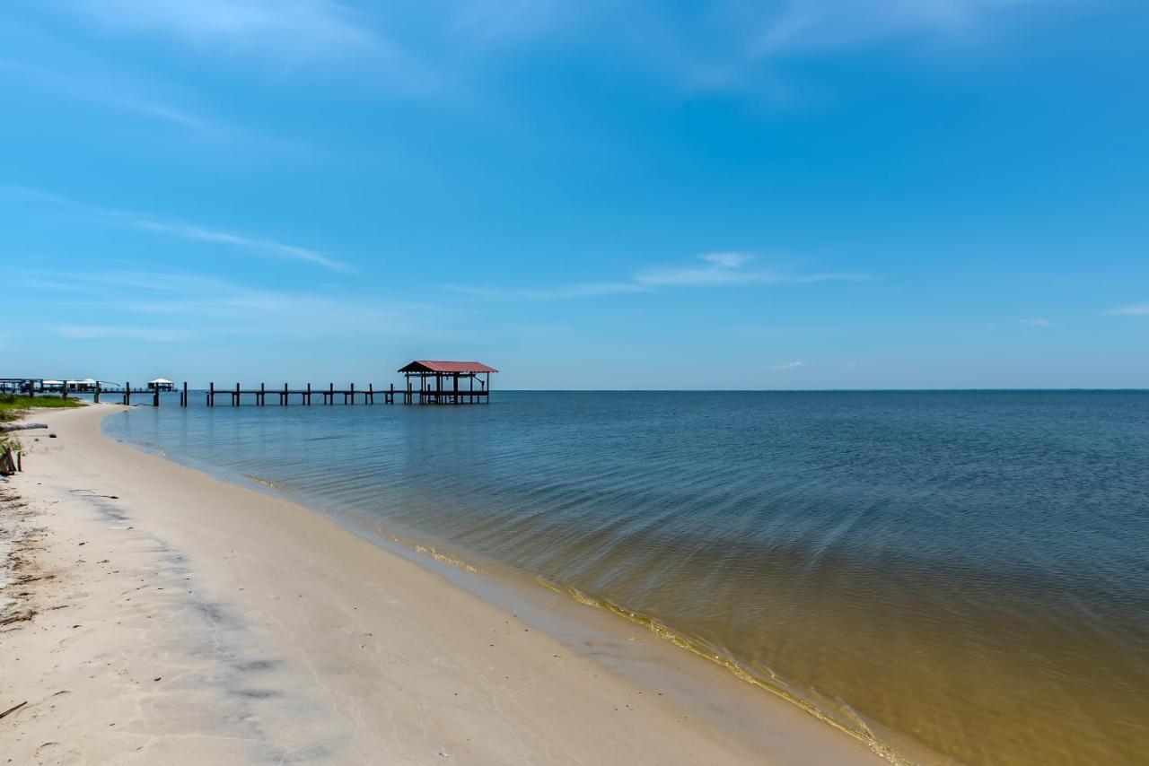 Saltaire: Bayside Pet-Friendly Home with Gulf Access Dauphin Island Exterior photo